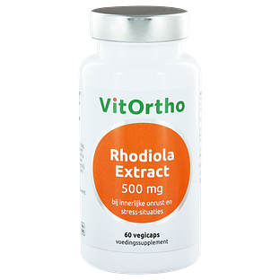 VitOrtho Rhodiola Extract 500mg Capsules 60CP