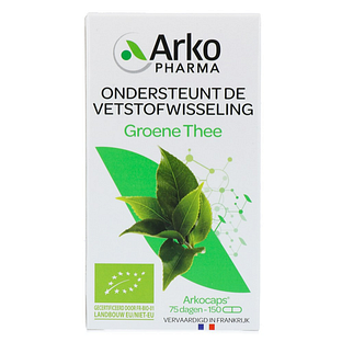 Arkocaps Groene Thee Capsules 150CP Arkocaps Groene Thee Capsules 150CP