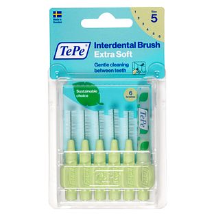 TePe Interdentale Rager Extra Soft Groen 0,8mm 6ST TePe Interdentale Rager Extra Soft Groen 0,8mm 6ST