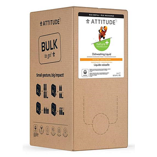 Attitude Dishwashing Liquid Citrus Zest Bult To Go 2LT