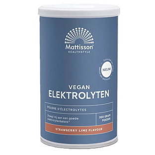 Mattisson HealthStyle Elektrolyten Poeder Strawberry-Lime 300GR