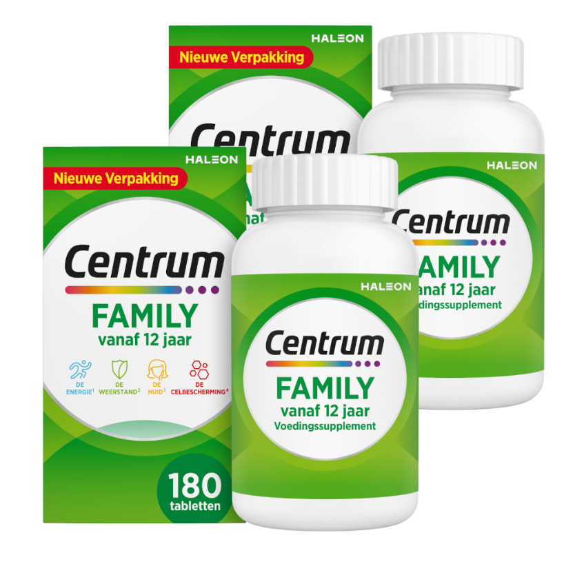 Centrum Family Multivitaminen Tabletten Multiverpakking afbeelding