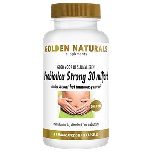 Golden Naturals Probiotica Strong 30 Miljard Capsules 14VCP