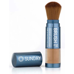 Sunday Brush Mineral Sunscreen Powder SPF50 - Tan 6GR