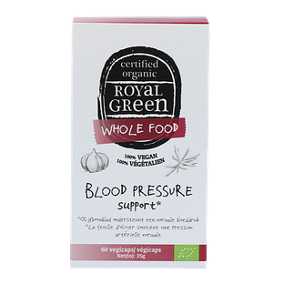 Royal Green Blood Pressure Support Biologische Capsules 60CP Royal Green Blood Pressure Support Biologische Capsules 60CP