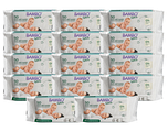 Bambo Nature Bio Babydoekjes Multiverpakking 14x50ST Bambo Nature Bio Babydoekjes Multiverpakking 14x50ST