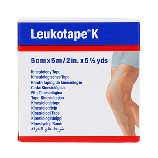 Leukoplast Leukotape K Kinesiotape Beige 5cmx5m 1ST Leukoplast Leukotape K Kinesiotape Beige 5cmx5m 1ST