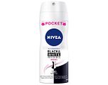 Nivea Black & White Invisible Original Deodorant Spray Pocket 100ML Nivea Black & White Invisible Original Deodorant Spray Pocket 100ML