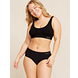 Boody Padded Shaper Crop Bra Zwart XL 1ST Model met BH aan 2