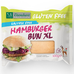 Damhert Glutenvrije Hamburger Bun XL 100GR