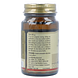 Solgar Folate (Folaat) 400 mcg Tabletten 50TB Achterkant pot