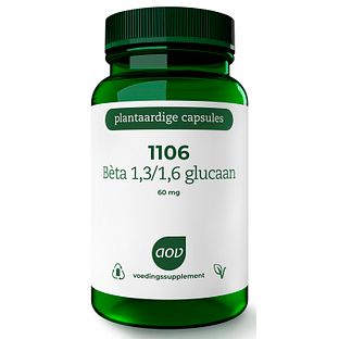 AOV 1106 Beta 1,3 Glucaan Capsules 60VCP