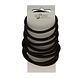Damselle Haarelastiek Bruin 8ST