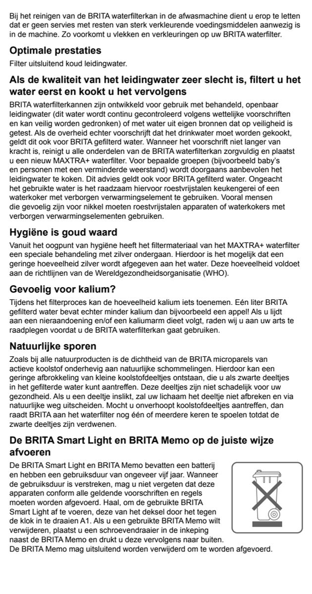 Waterfilterkan Marella Blauw XL + 1 Maxtra Filterpatroon afbeelding van document #24, instructions