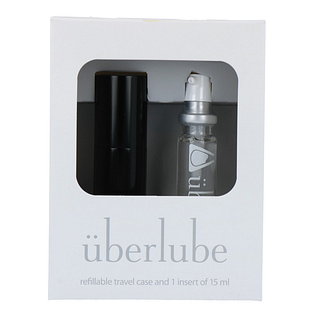 Uberlube Hervulbaar Glijmiddel Zwart 15ML