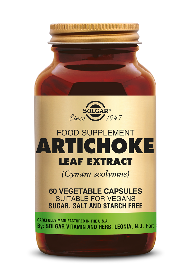 Solgar Artichoke (Artisjok) Leaf Extract Capsules afbeelding
