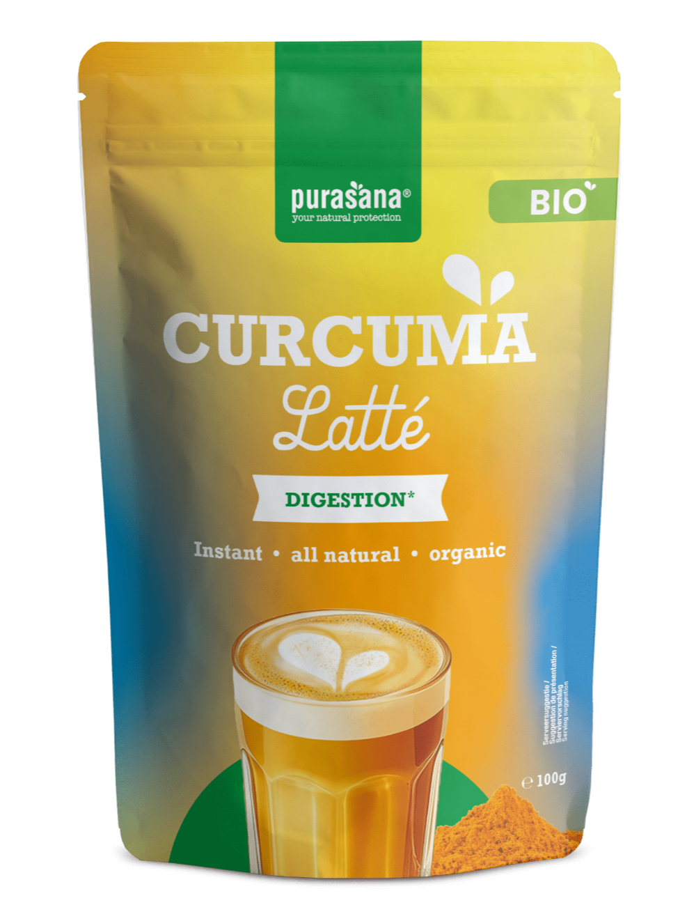 Purasana Curcuma Latté Poeder 100GR