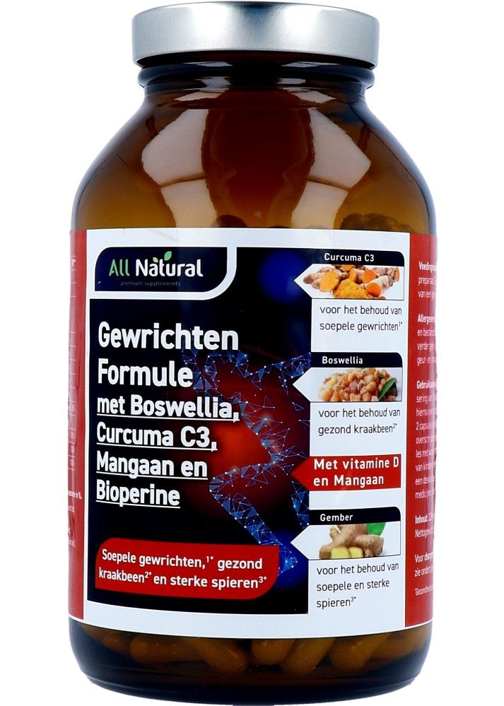 All Natural Gewrichten Formule Capsules 228ST