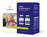 Vitakruid Multi Dag & Nacht Vrouw 50+ 100% Vegan 2 x 90 Tabletten 180TB