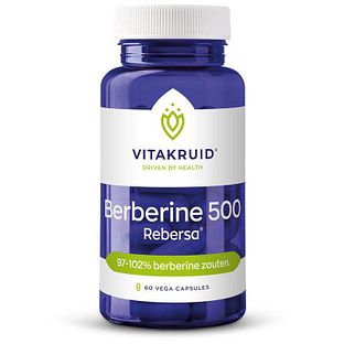 Vitakruid Berberine 500 Rebersa® 97-102% berberine zouten 60VCP