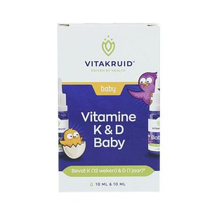 Vitakruid Vitamine K en D Baby druppels 20ML