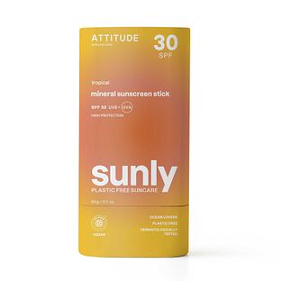 Attitude Sunly SPF30 Tropical Sunscreen Stick 60GR