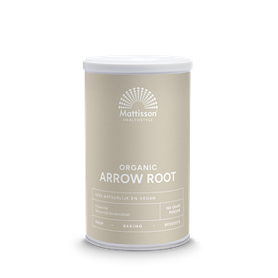 Mattisson HealthStyle Biologische Arrow Root Poeder 190GR Mattisson HealthStyle Biologische Arrow Root Poeder 190GR