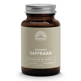 Mattisson HealthStyle Organic Saffraan 60VCP