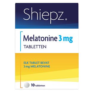 Shiepz Melatonine 3 mg Tabletten 10ST