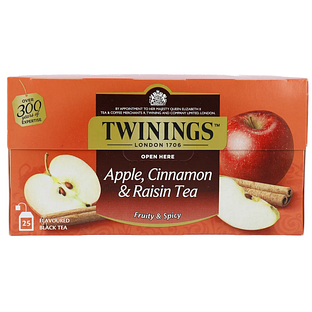 Twinings Apple, Cinnamon & Raisin Thee 25ZK
