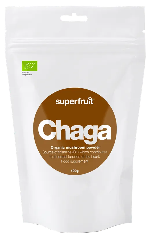 Superfruit Chaga Paddenstoelen Poeder 100GR