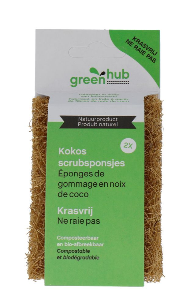 GreenHub Kokos Scrubspons afbeelding