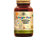 Solgar Kangavites™ Tropical Punch Multivitamine kauwtabletten voor Kinderen 60KTB
