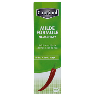 Capsinol Milde Formule Neusspray 20ML Capsinol Milde Formule Neusspray 20ML
