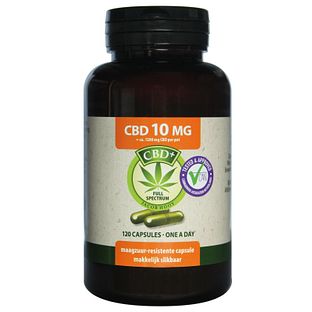Jacob Hooy CBD 10mg Capsules 120ST