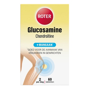 Roter Glucosamine Chondroïtine +Mangaan Tabletten 60TB