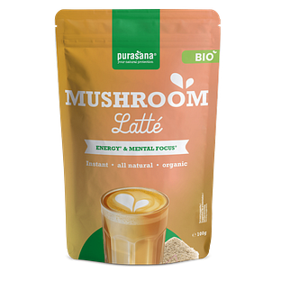 Purasana Mushroom Latté Poeder 100GR