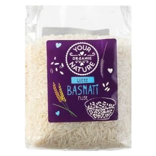 Your Organic Nature Witte Basmatirijst 400GR
