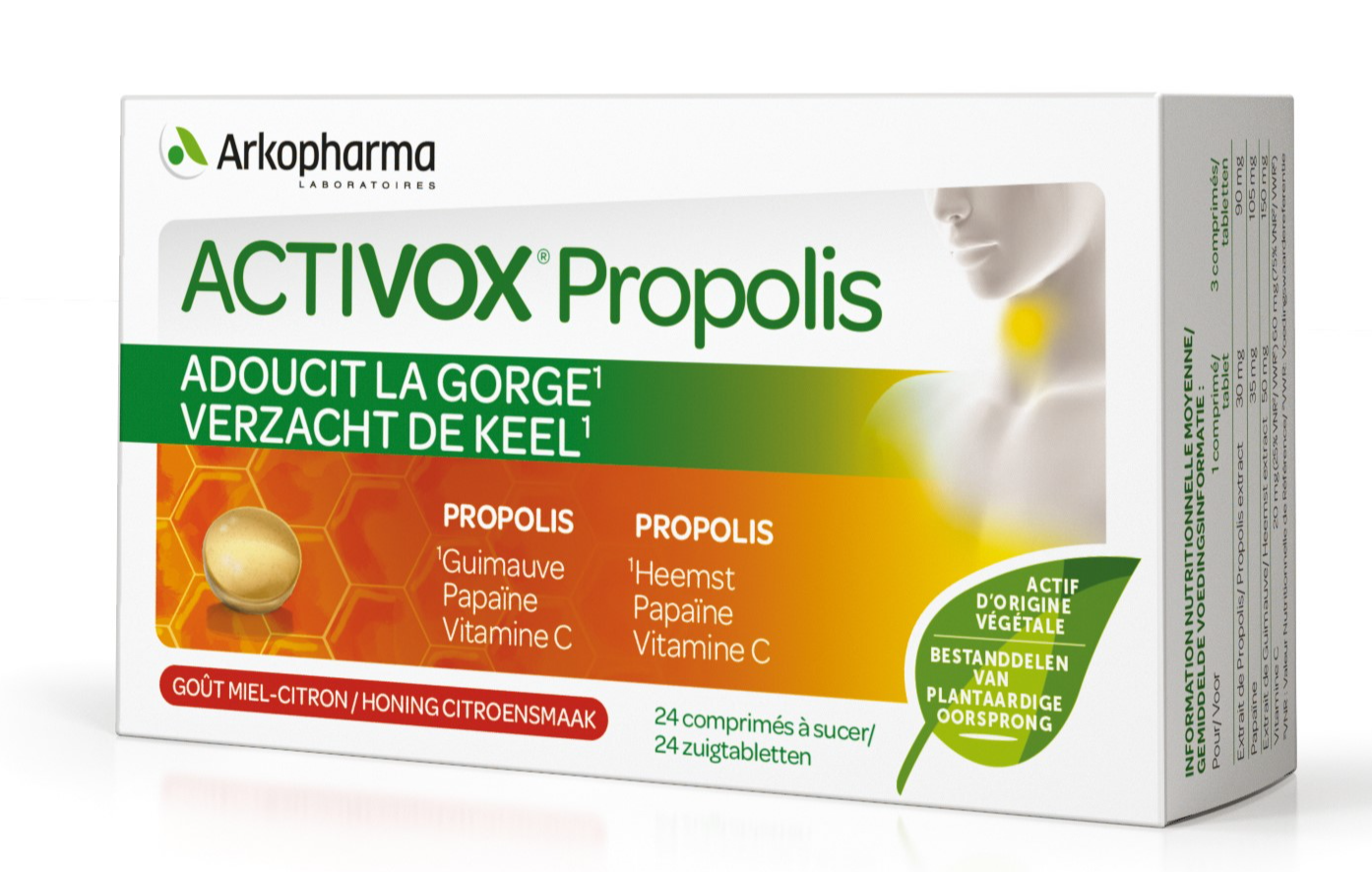 Arkopharma Activox Propolis Keelpastilles afbeelding