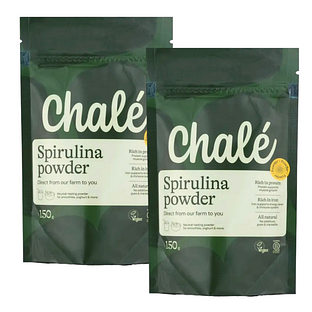 Chalé Spirulina Powder Duoverpakking 2x150GR