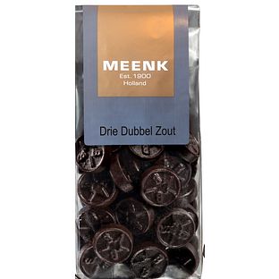 Meenk Drie Dubbel Zoute Drop 180GR