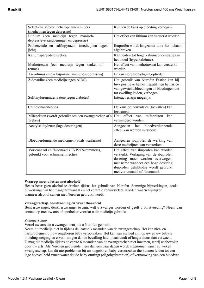 Fastine 400mg Capsules afbeelding van document #4, leaflet