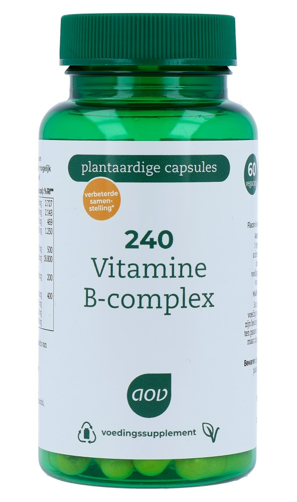 AOV 240 Vitamine B complex Capsules 60VCP