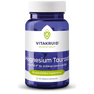Vitakruid Magnesium Tauraat Capsules 30VCP Vitakruid Magnesium Tauraat Capsules 30VCP