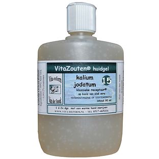 Vita Reform Van der Snoek Vitazouten Huidgel Nr. 15 Kalium Jodatum 90ML