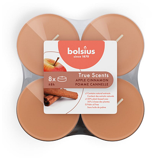 Bolsius True Scents Apple Cinnamon Maxi Waxine 8ST