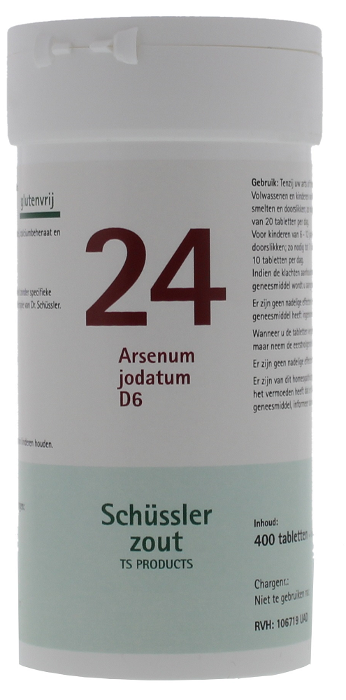 Pfluger Celzout 24 Arsenum Jodatum D6 Tabletten afbeelding