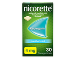 Nicorette Kauwgom 4mg Menthol Mint 30ST
