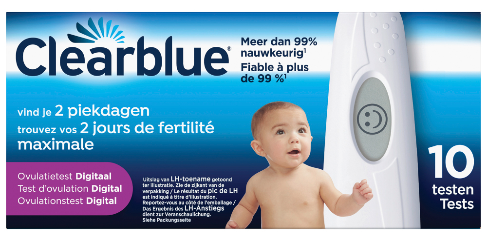 Clearblue Ovulatietest Digitaal afbeelding 1