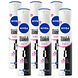 Nivea Black &amp; White Original Anti-transpirant Voordeelverpakking 6x200ML